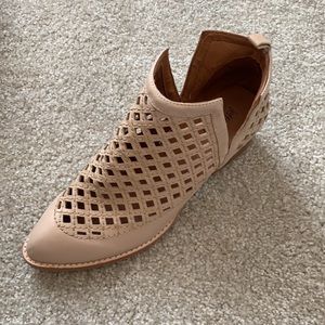 Jeffrey Campbell Natural Pointed Toe Bootie